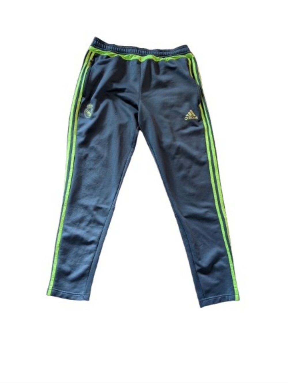 Adidas Real Madrid Grey/Lime Sports Pants